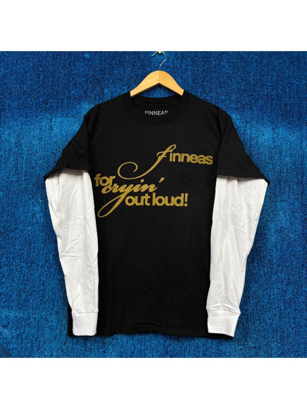 Finneas “For Cryin' Out Loud” Layered Long Sleeve Size S